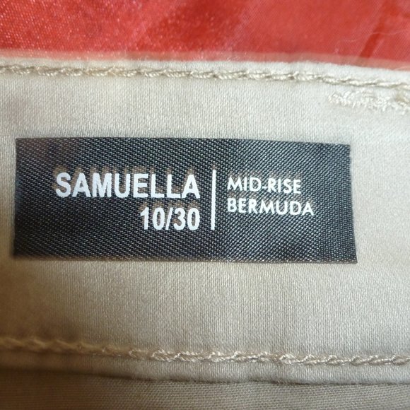 BUFFALO david bitton samuella mid rise bermuda super soft shorts 10/30 new - Picture 7 of 10